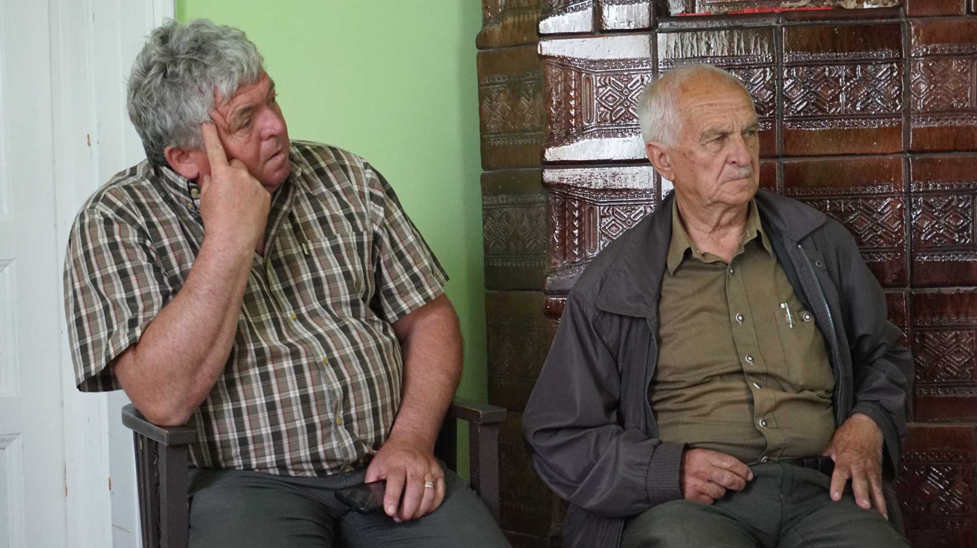 Balról: Lukács Attila és Pál István, a közbirtokosság vezetői 