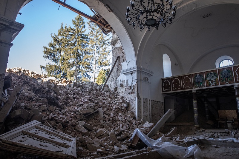 „… beljebb nem mehetünk...” l Fotó: Válasz Online/Vörös Szabolcs