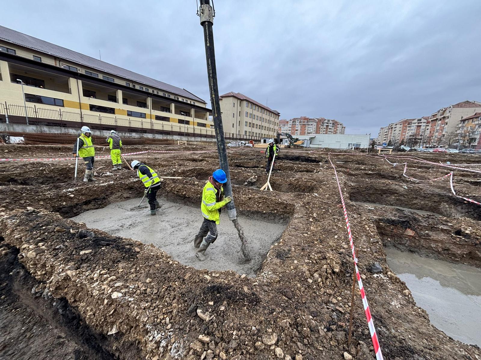 Elkezdődött az építkezés | Fotó: Sepsiszentgyörgy Önkormányzata