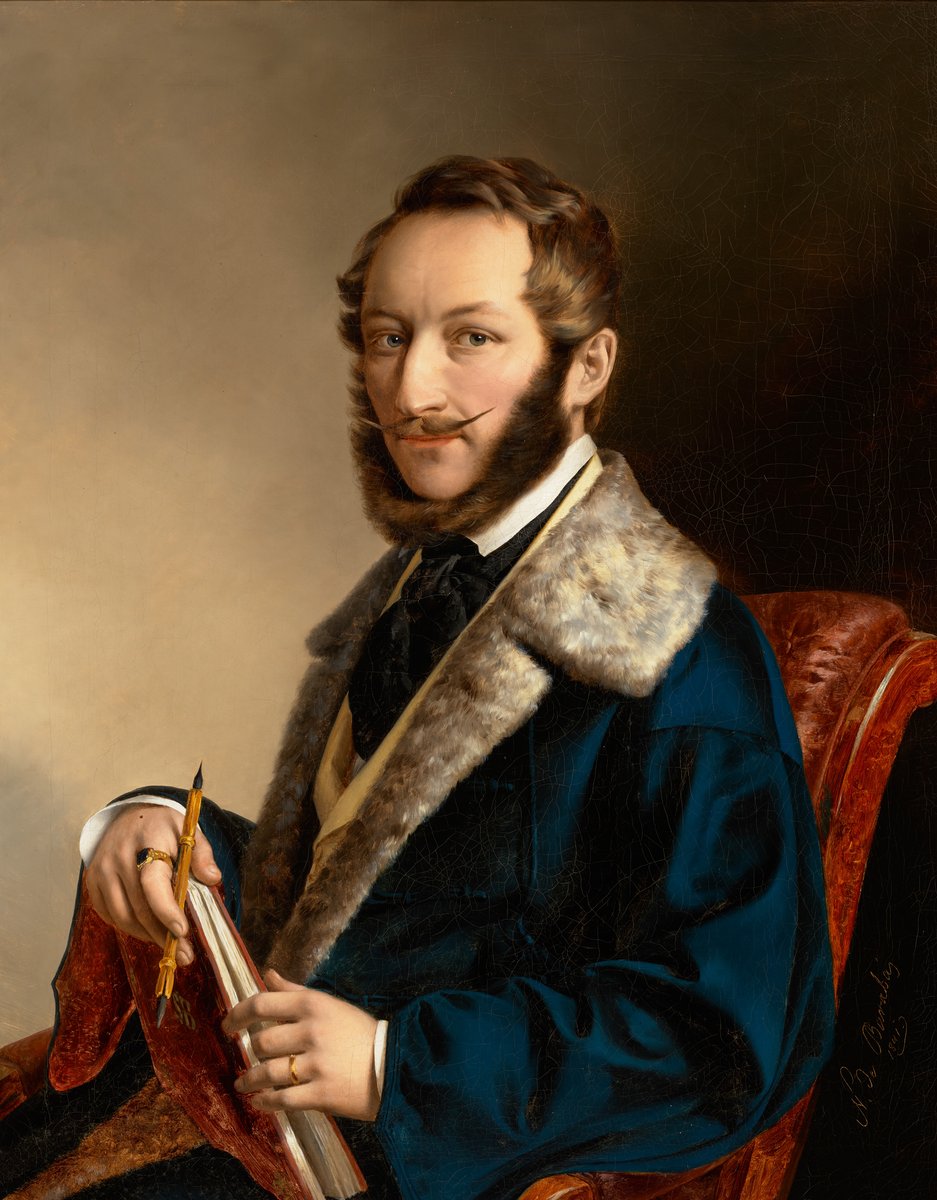 Barabás Miklós önarcképe | Fotó: Magyar Nemzeti Galéria