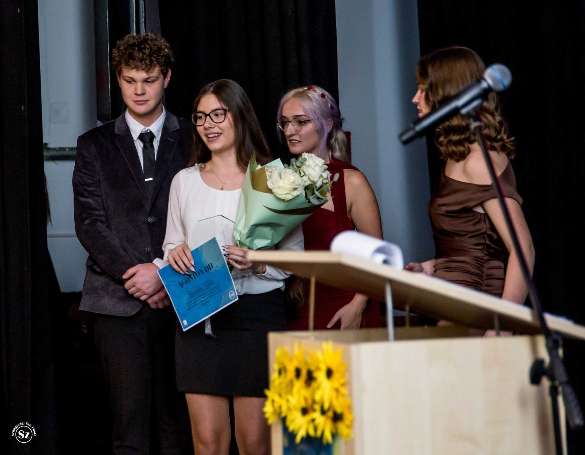 Szeredai Tilda, a másik Ágoston-díjjal kitüntetett | Fotó: Kulcsár Mária