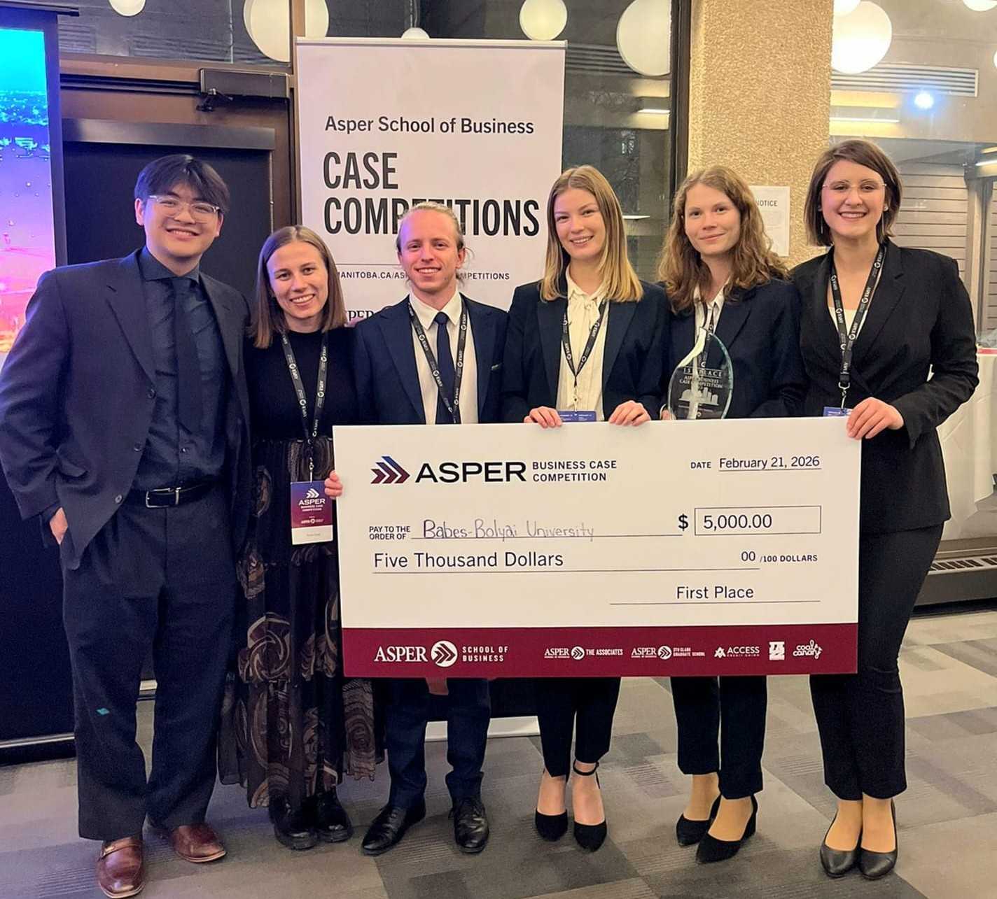 Győztek | Fotó: BBTE