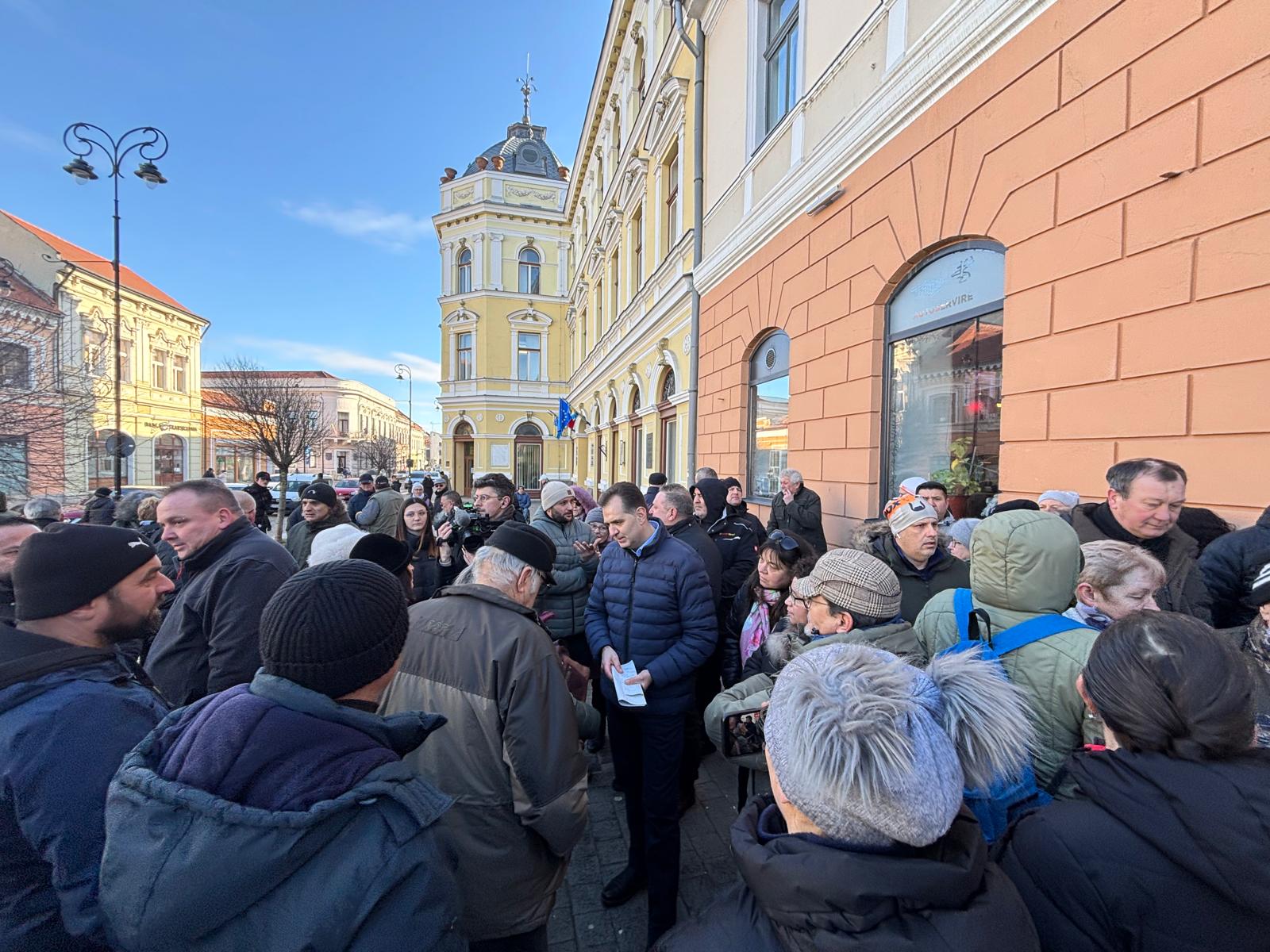 Sepsiszentgyörgyön lázadtak fel elsőként a székelyföldiek. | Fotó: Kovács Zsolt