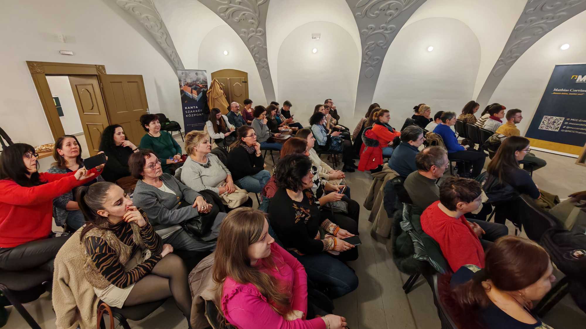 Az előadás résztvevői soraiban sok volt a pedagógus | A szerző felvételei