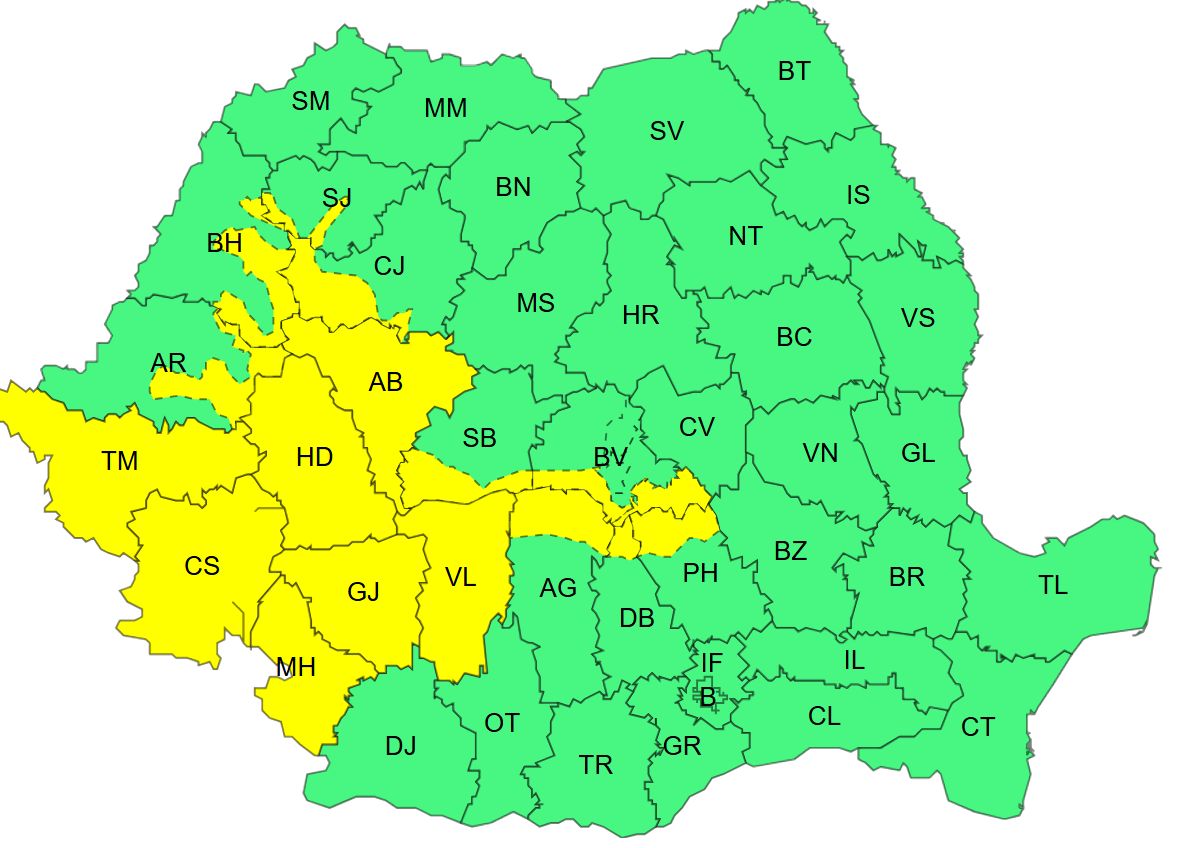 Bőséges csapadék lesz. 