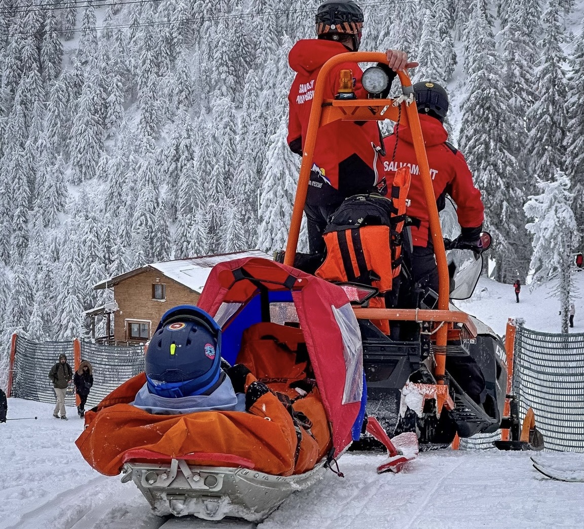 Sok baleset történt 24 óra alatt a hegyekben | Fotó: brassói Salvamont Facebook oldala