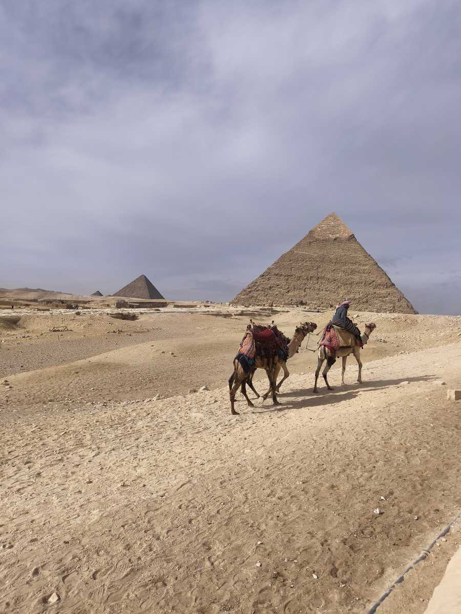 Gízai piramisok | A szerző felvételei