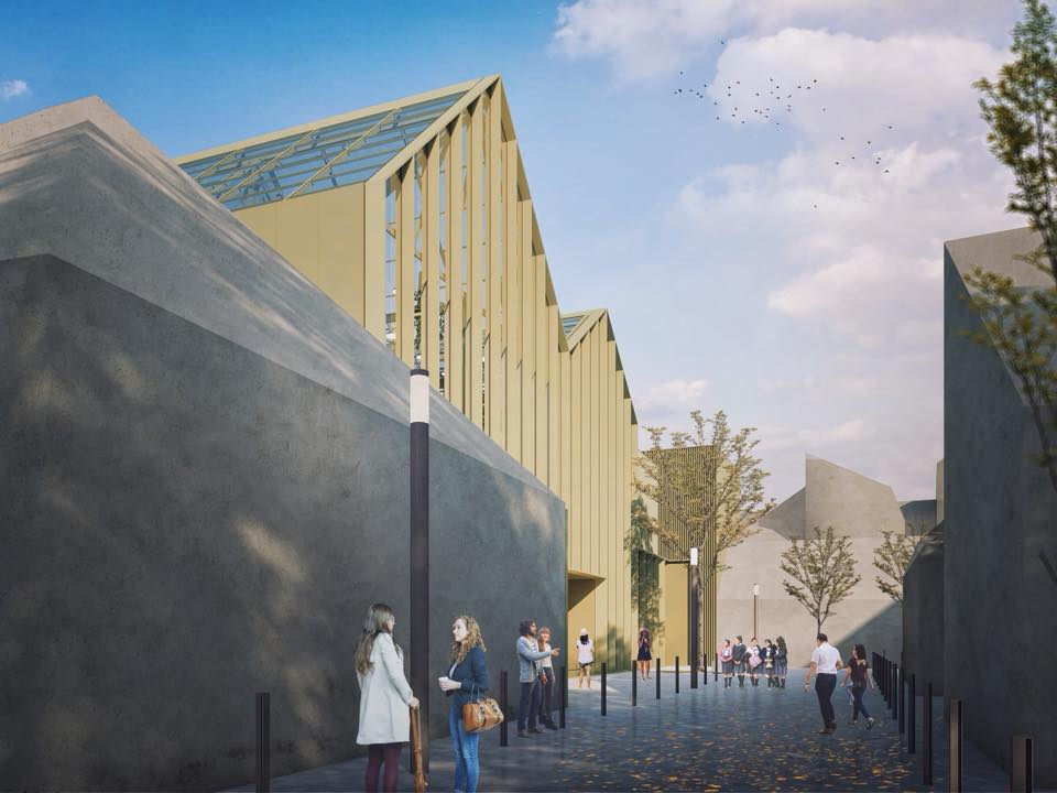 Egy másik képen ugyanaz a terv. | Fotó: a Filofi & Trandafir Arhitectură Facebook-oldala