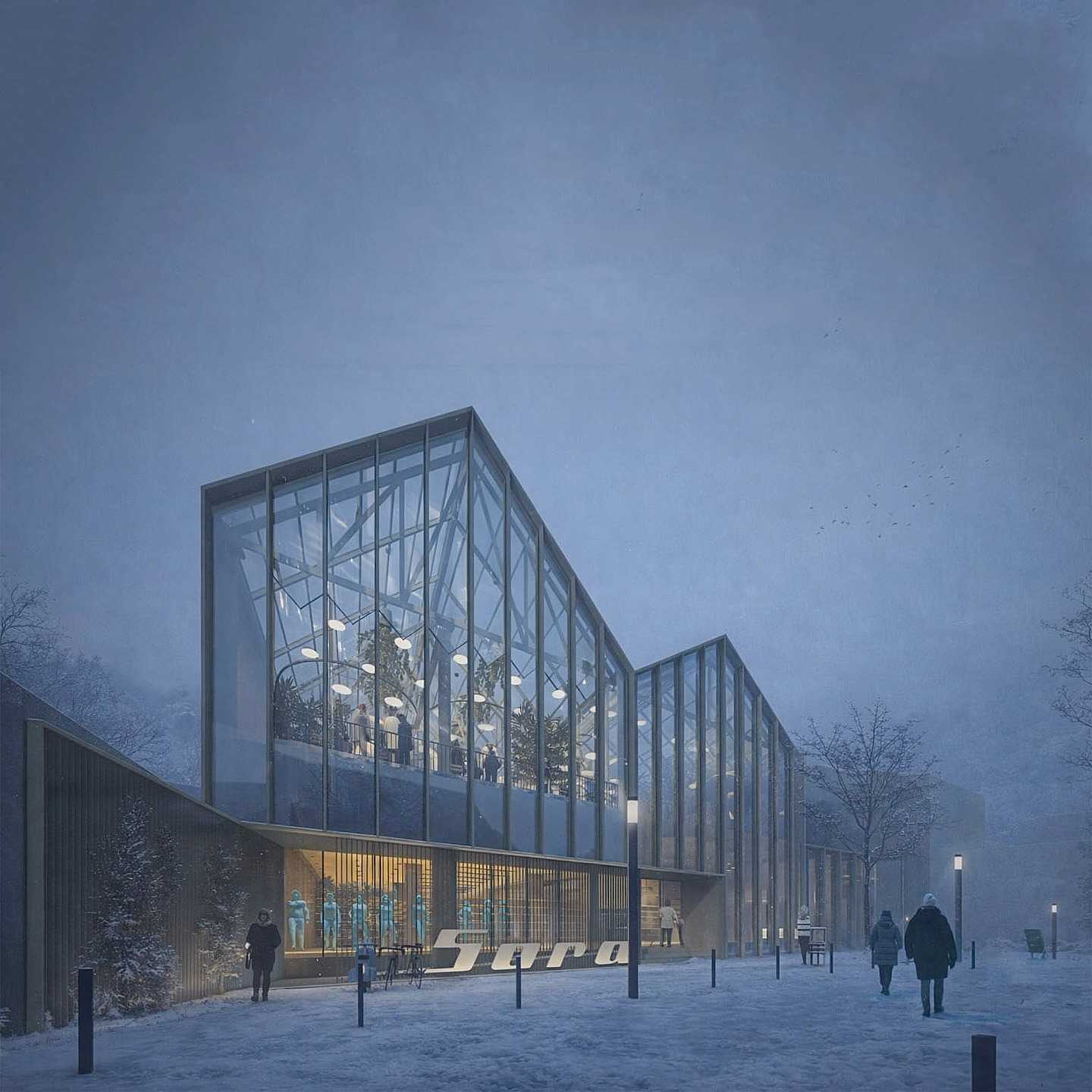 Az egyik tervezőiroda elképzelése. | Fotó: Filofi & Trandafir Arhitectură Facebook-oldala