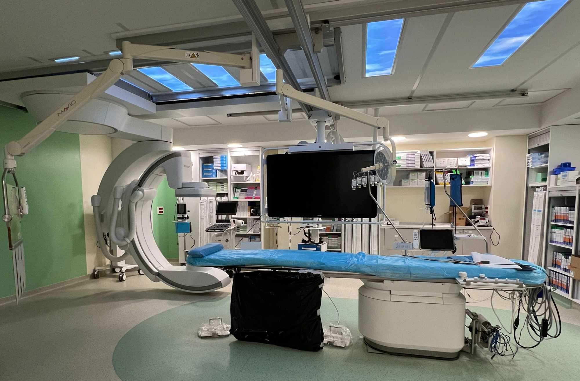 Fontos munkát végeznek az intervencionális kardiológiai központban | Fotó: Csíkszeredai Megyei Sürgősségi Kórház/Facebook