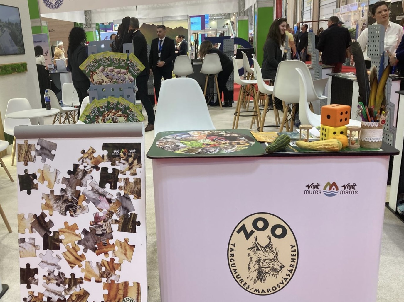 A bukaresti Turisztikai Vásáron is bemutatkoztak | Fotó: az Állatkert Facebook oldala