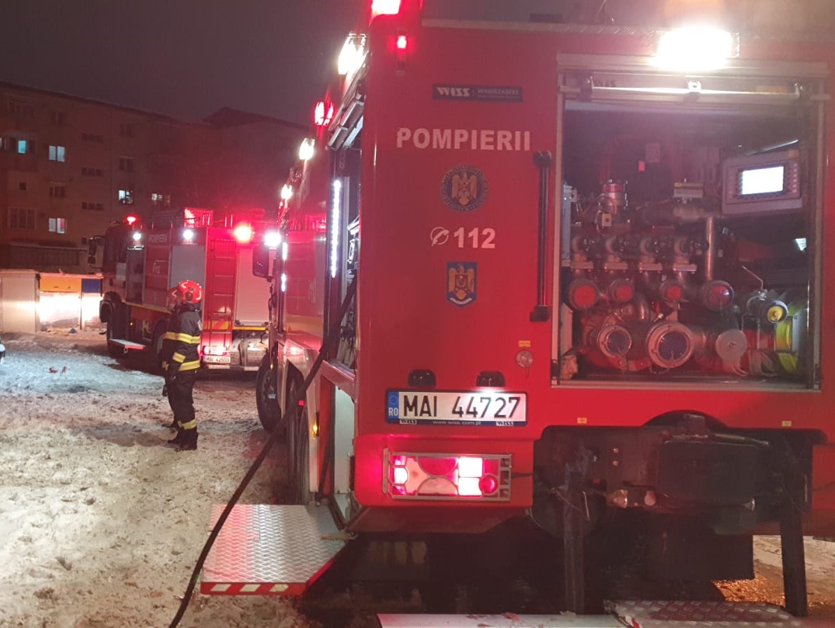 Tömbházlakásban roEgy áldozatot eszméletlen állapotban vittek kórházba | Fotó: Szilágy megyei katasztrófavédelem/Facebook