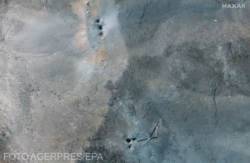 A tavaly júniusi amerikai támadás után Irán nukleáris létesítményei. | Fotó: Agerpres