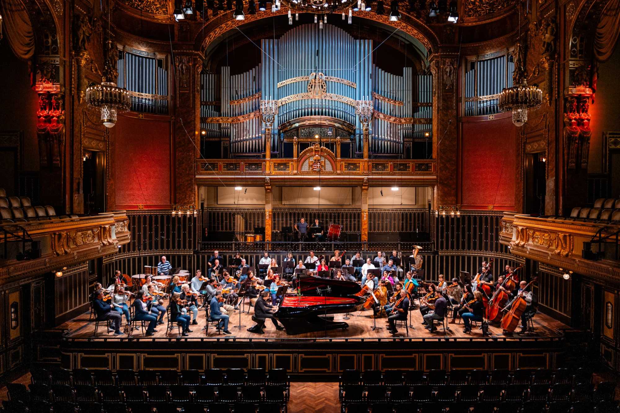 Bogányi Gergely a Szent Filoména legendája világpremierjén a Zeneakadémián | Fotó: Bogányi Gergely Facebook oldala