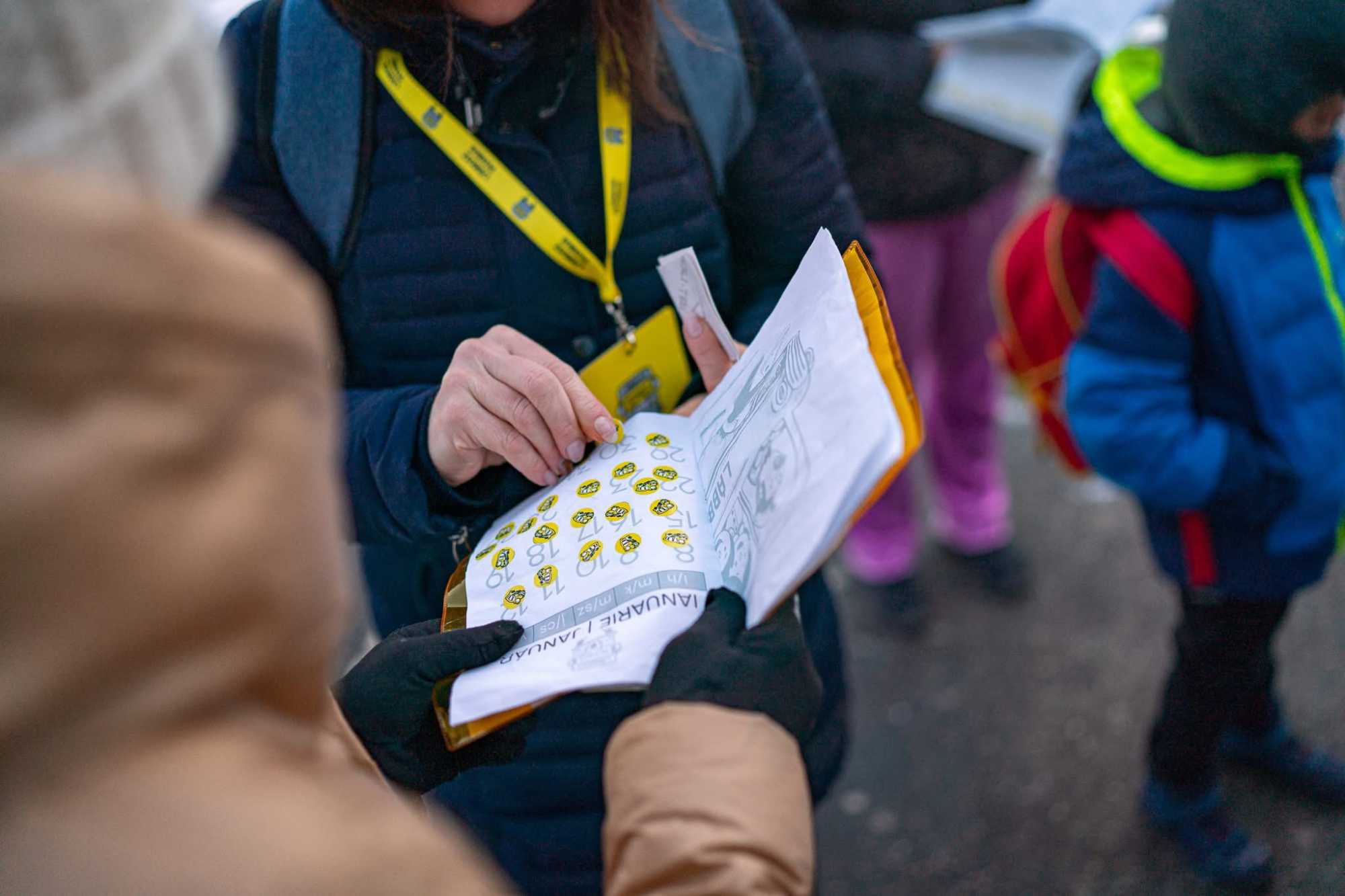 Plusz pontok járnak, ha a hidegben is lábbuszoznak | Fotó: Lábbusz/Facebook