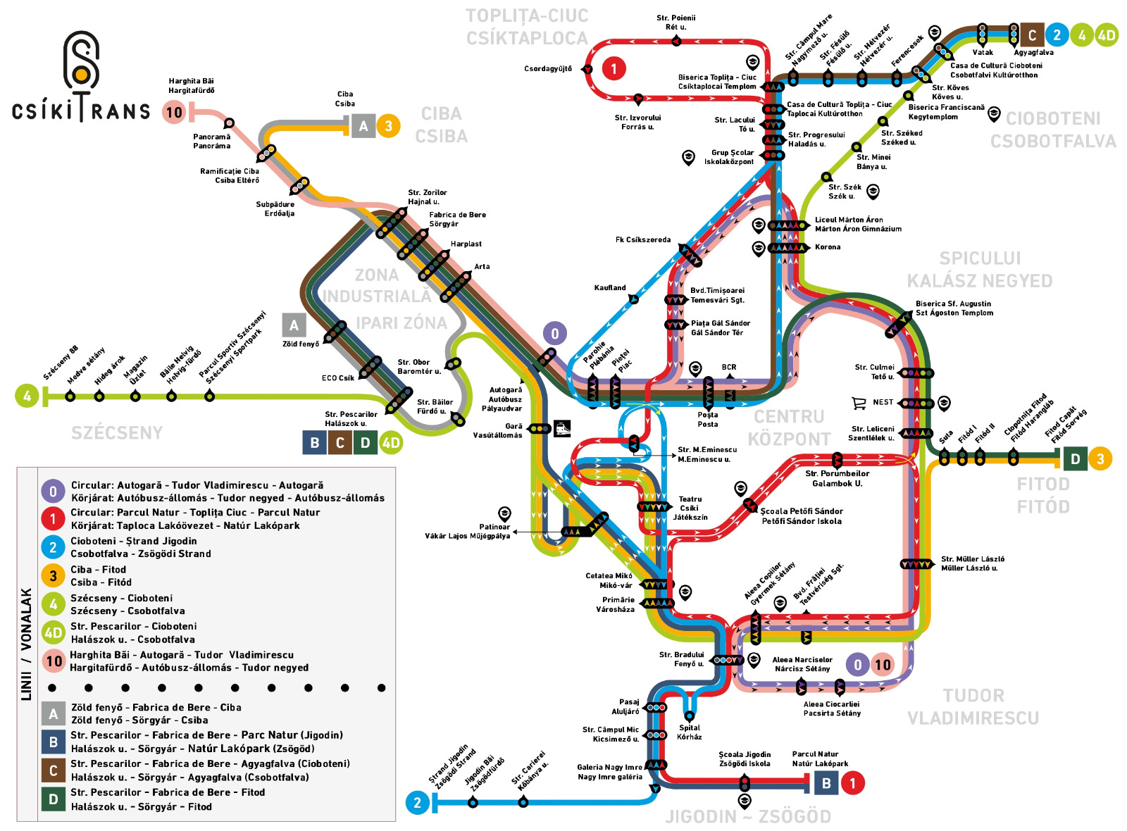 Átalakítják a jelenlegi menetrendet. | Illusztráció: Csíki Trans