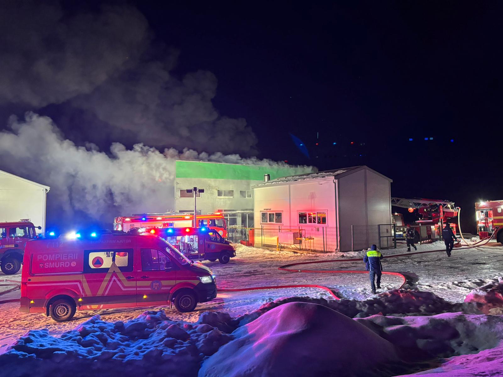 A Kolozs megyei polisztirol üzem | Fotó: Clujenii.ro