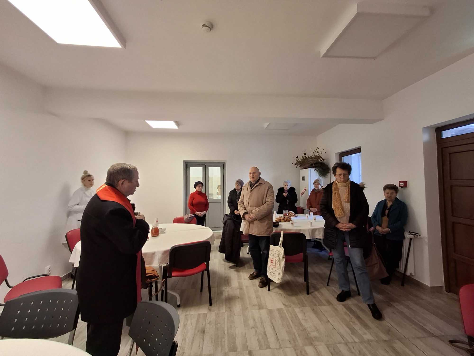 Házszenteléssel kezdték az évet. | A szerző felvételei