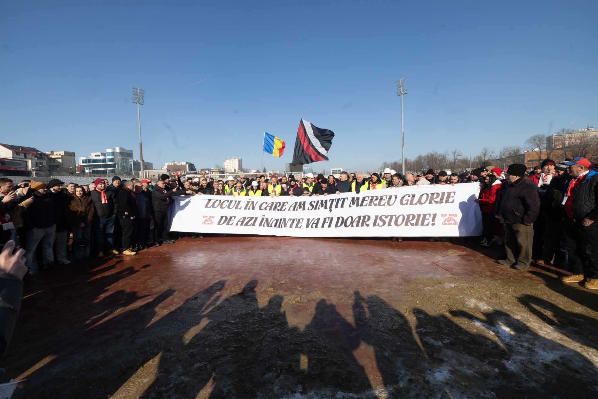 A szurkolók elbúcsúztak a régi stadiontól | Fotó: Belügyminisztérium