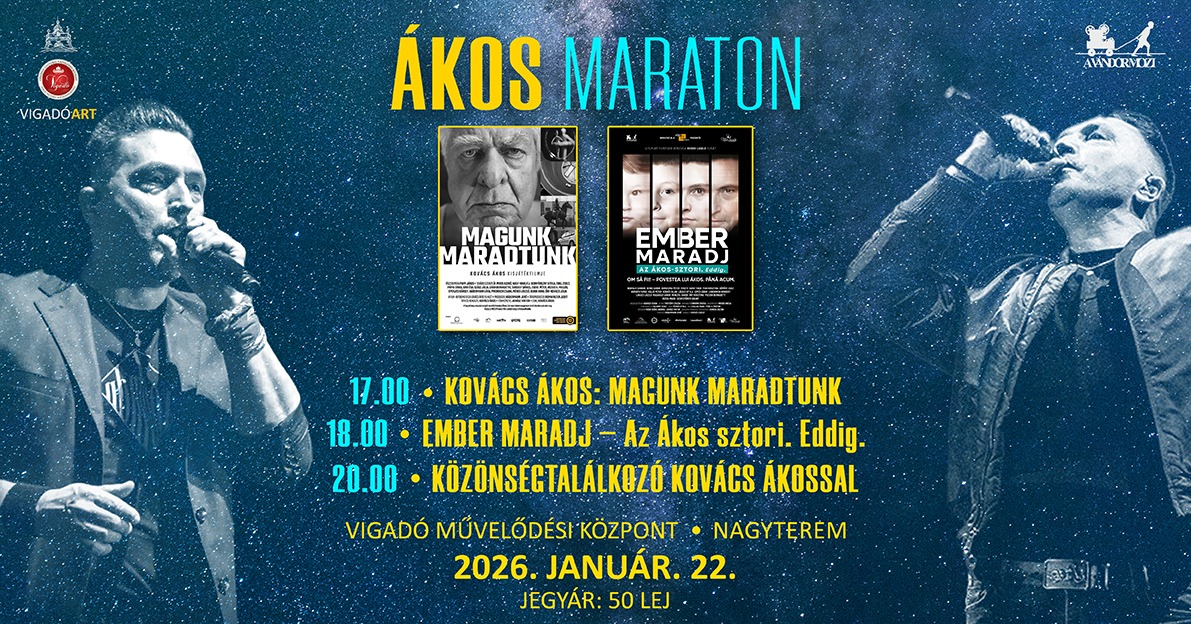 Ákossal személyesen is találkozhatnak a kézdivásárhelyiek 