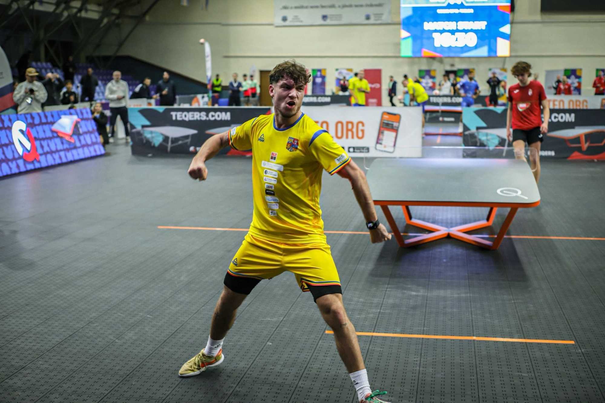 Györgydeák Apor mindkét világbajnoki címét szeretné megvédeni | Fotó: Góbék Teqball Team