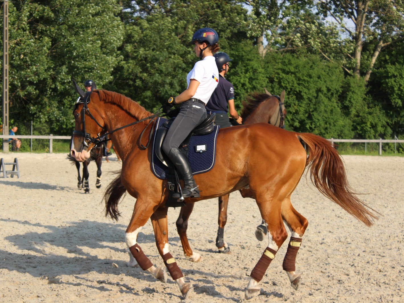 A lovastusában találta meg a számára megfelelő kihívást | Fotók: Gábos Eszter személyes achívuma