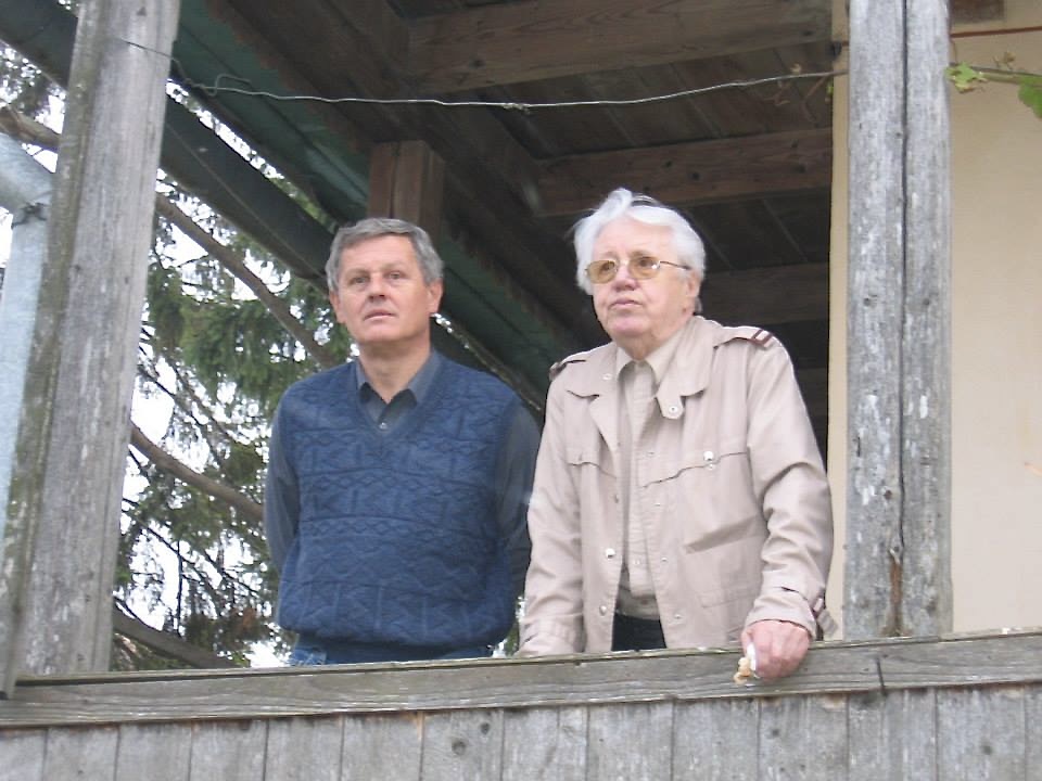 Ifj. Sütő András és édesapja - Sütő András író | Fotó: ifj. Sütő András Facebook oldala