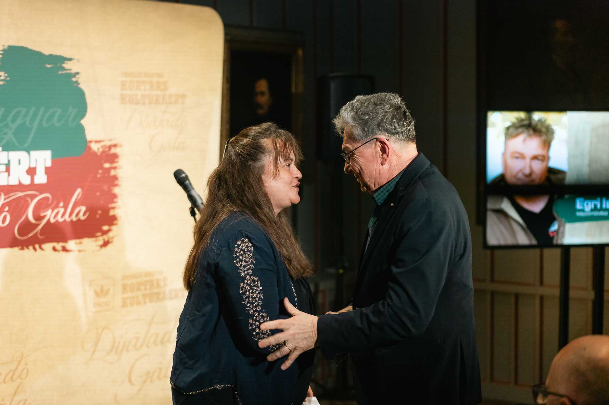 Egri Istvánt Nagy Emőke méltatta. Fotó: Jakab Lóri