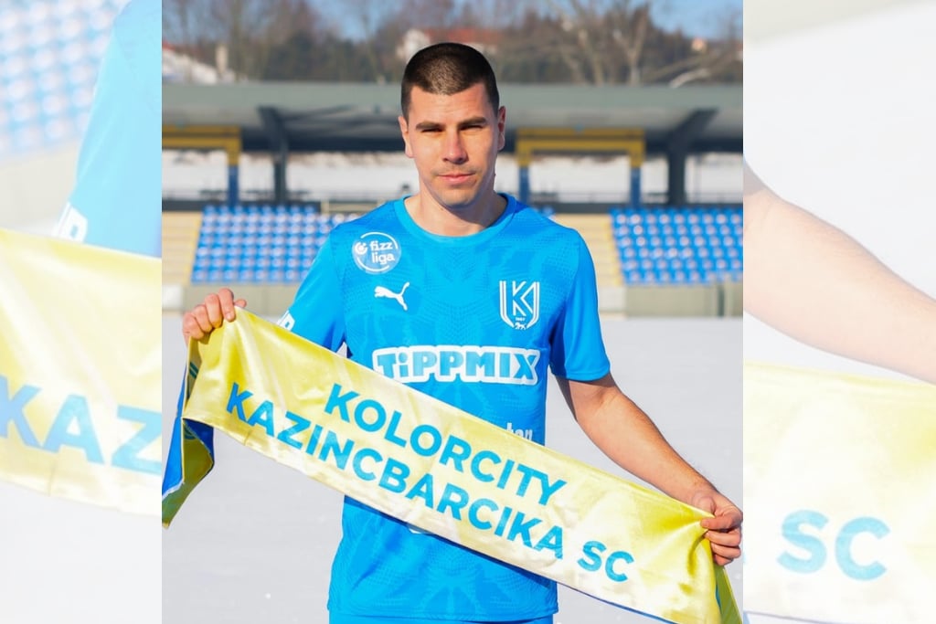 Ferenczi János alig fél évet töltött Csíkszeredában. | Fotó: Kolorcity Kazincbarcika SC