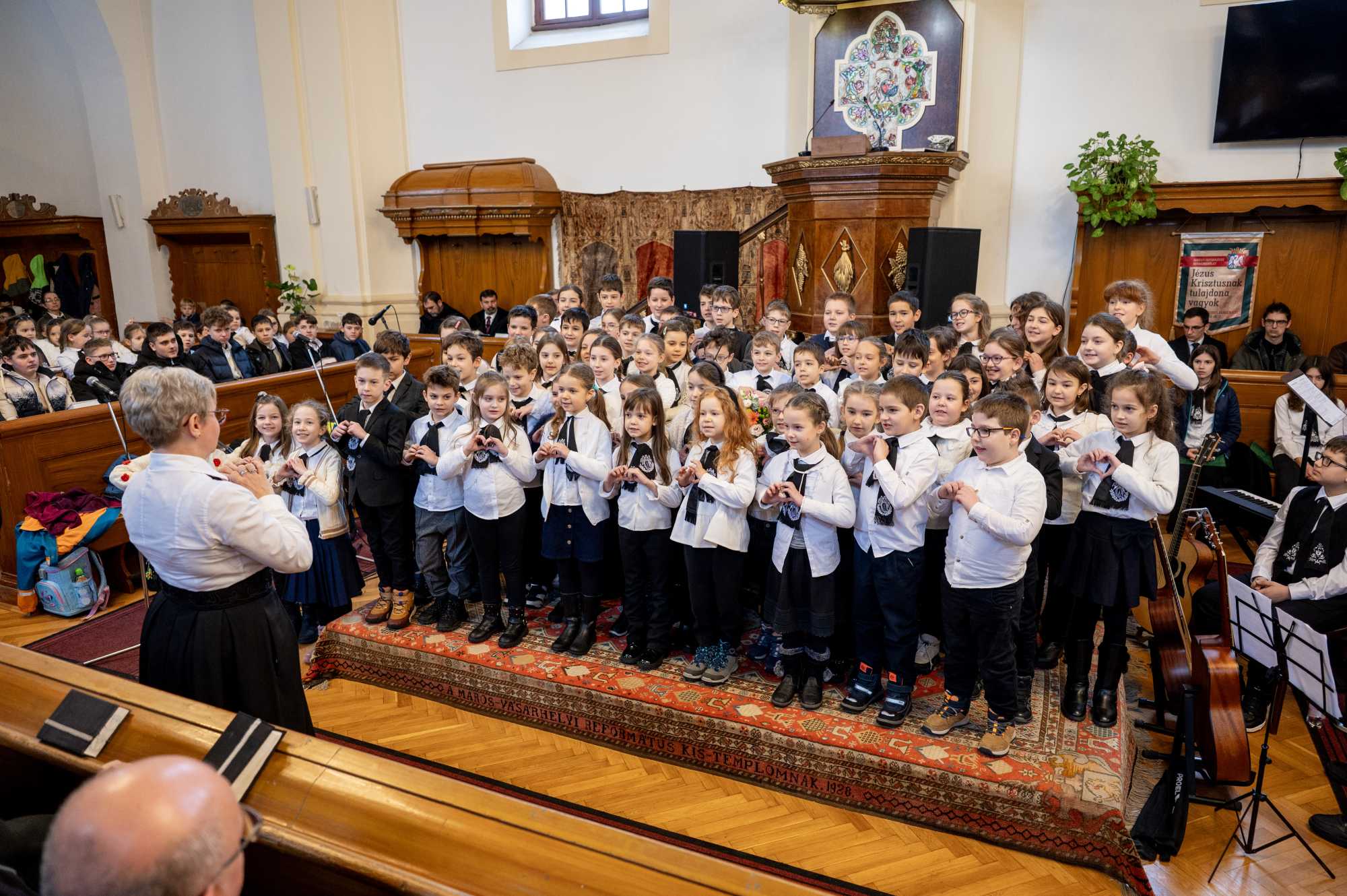 A Marosvásárhelyi Református Kollégium gyermekkórusa | Fotó: Kiss Gábor