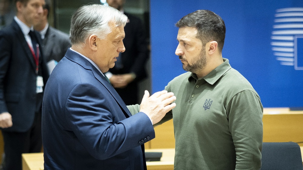 Tovább romlik Orbán Viktor és Volodimir Zelenszkij viszonya Fotó: MTI