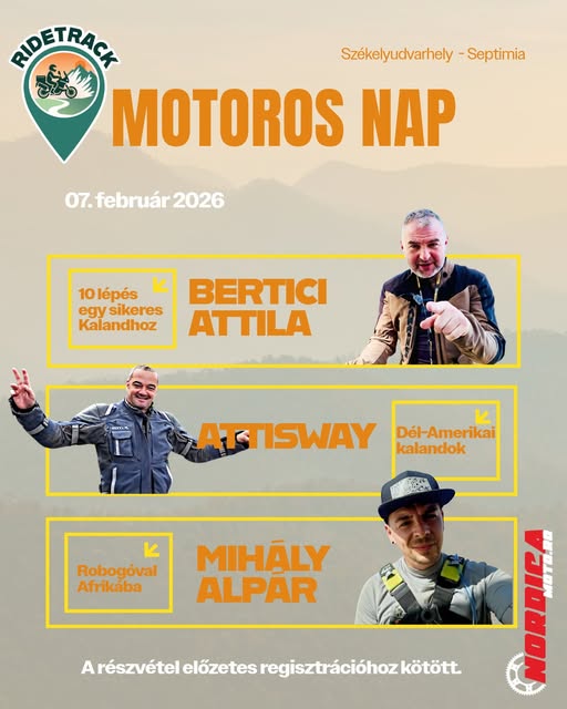 Ők a meghívottak, akik előadást tartanak | Fotó: Ride Track