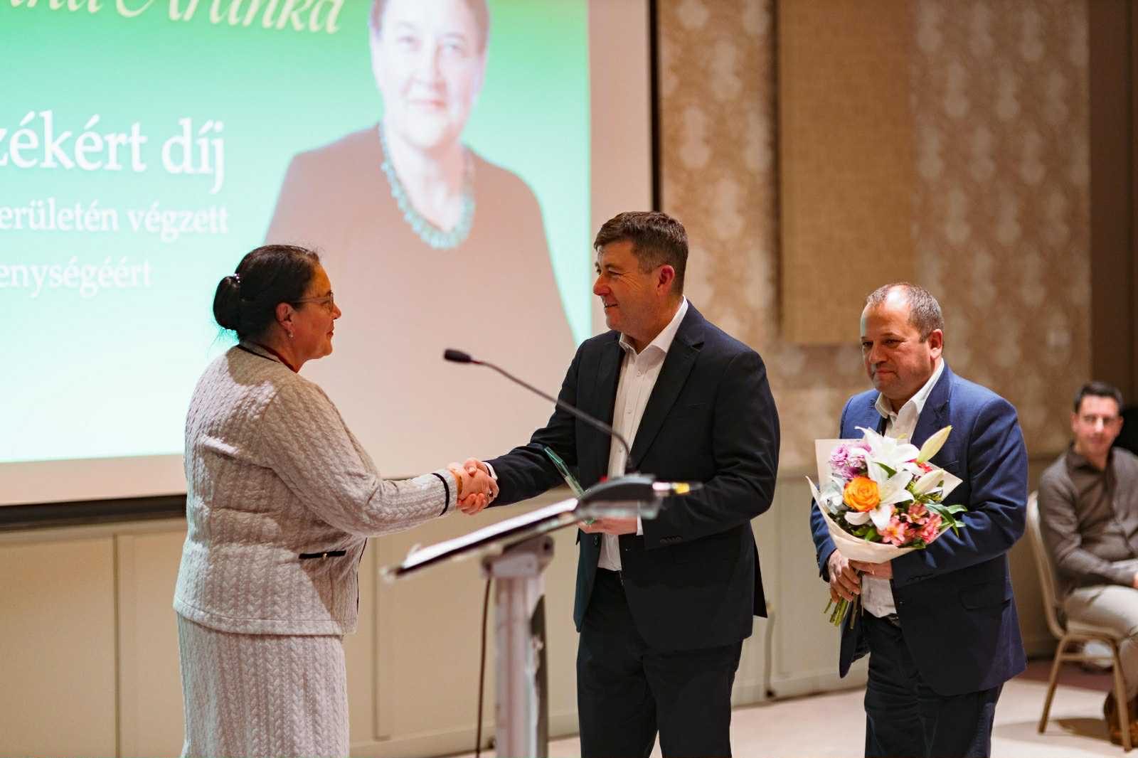 Veress Anna-Aranka, Borboly Csaba és Becze István.