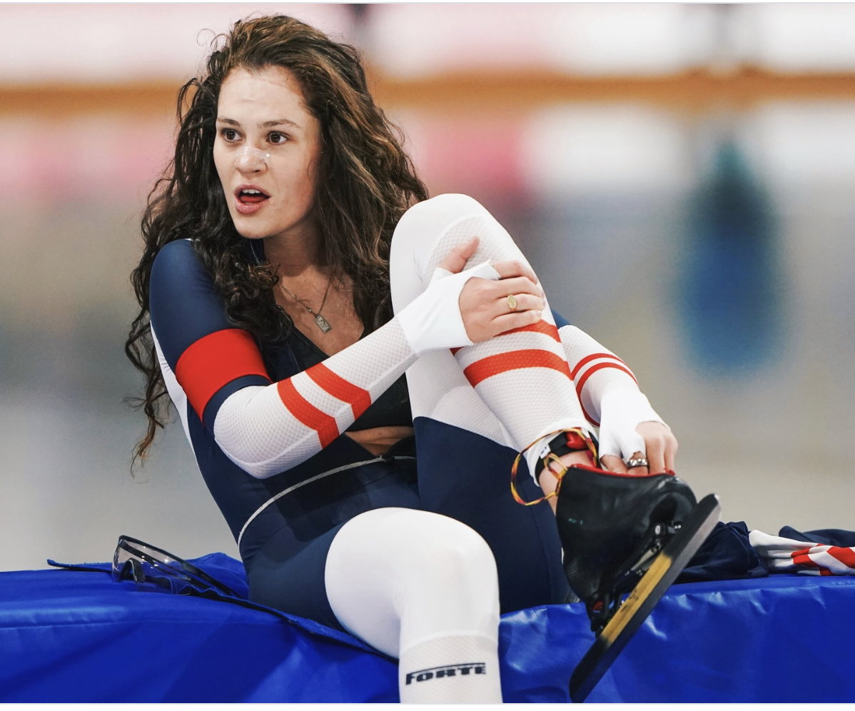 Molnár Anna gyorskorcsolyázó |Fotó: Molnár Anna Instagram oldala