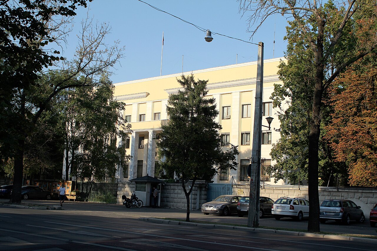 Oroszország bukaresti nagykövetsége. Kitiltják a külképviselet vezetőjét? Fotó: Wikipedia