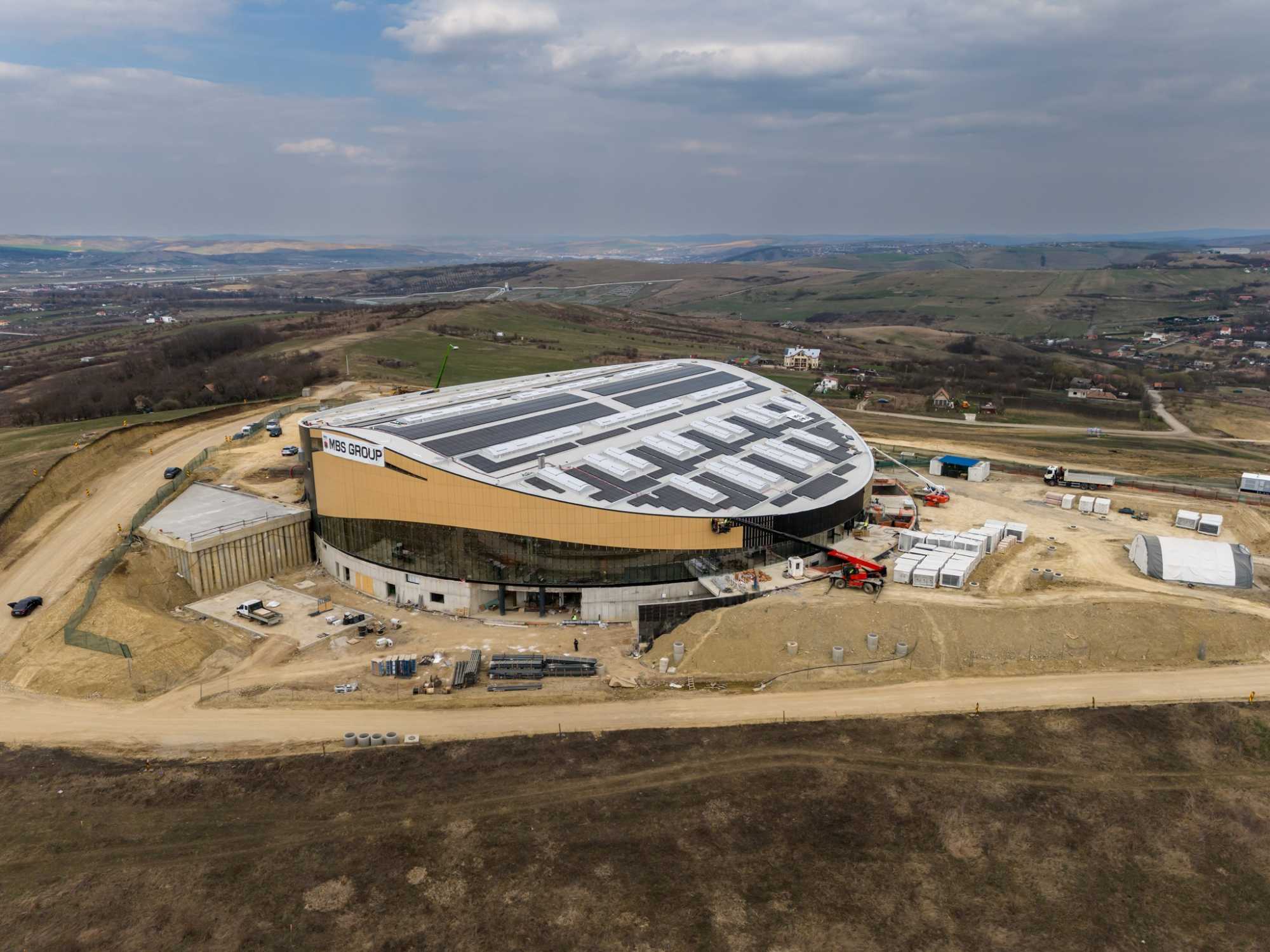 A borháncsi sportkomplexum.