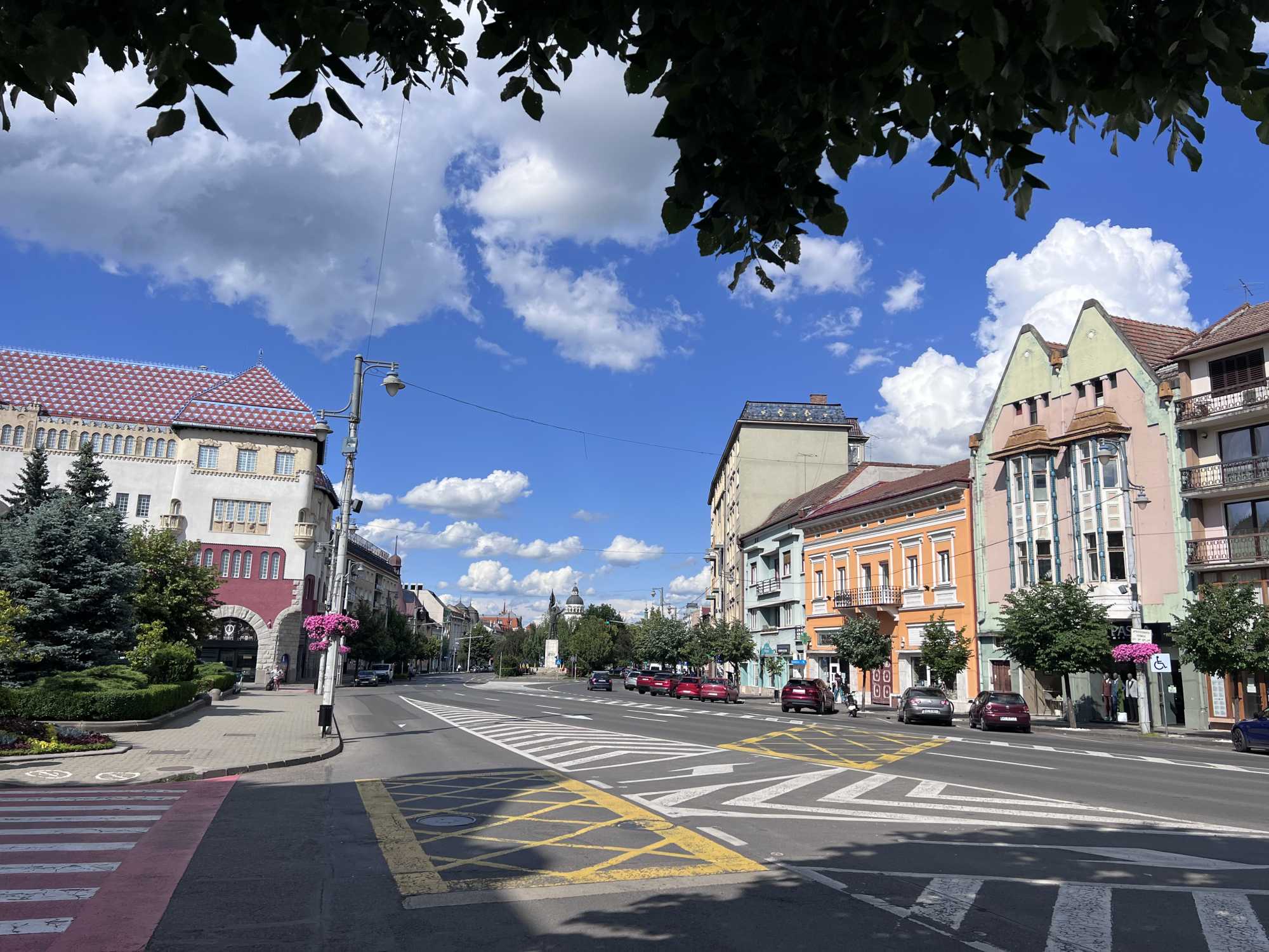 Marosvásárhely főtere - a Kultúrpalota | Fotó: Rákóczi Kinga