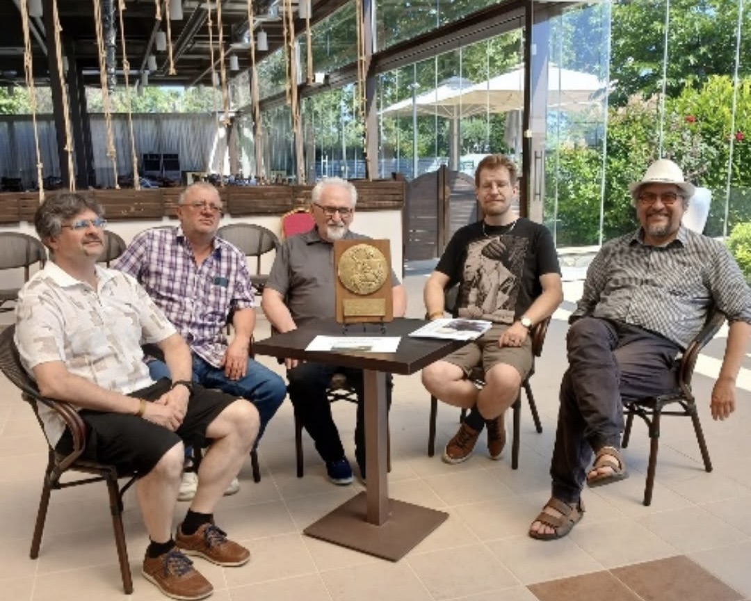 André Ferenc, Demény Péter, Lövétei Lázár László, Eugeniu Nistor és Szonda Szabolcs | Fotó: Gáspár Attila