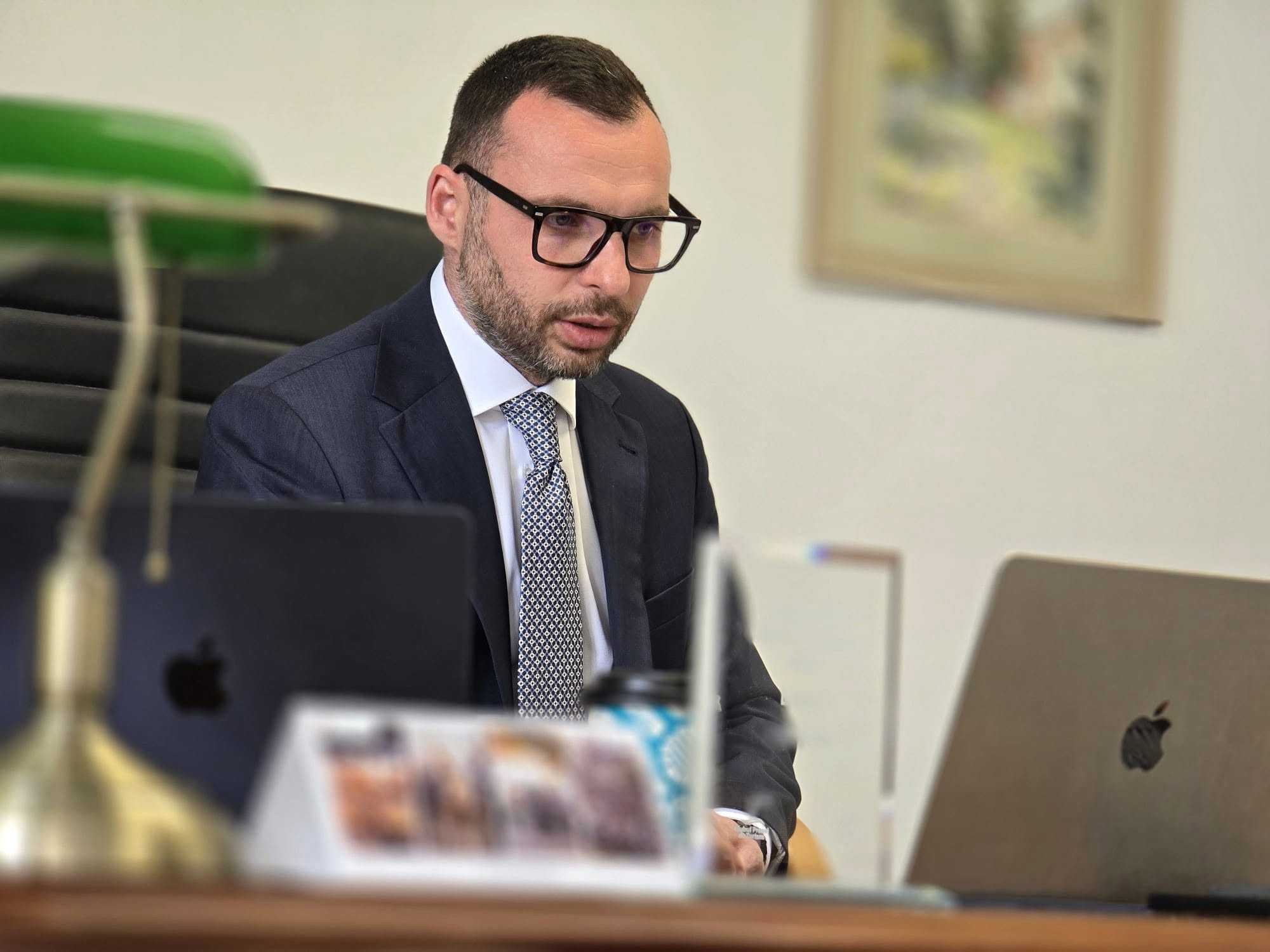 Bíró Barna Botond, Hargita Megye Tanácsának elnöke. | Fotó: Hargita Megye Tanácsa