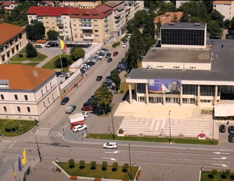 A megújuló Május 9. utca | Fotó: Zilah Önkormányzata/Facebook