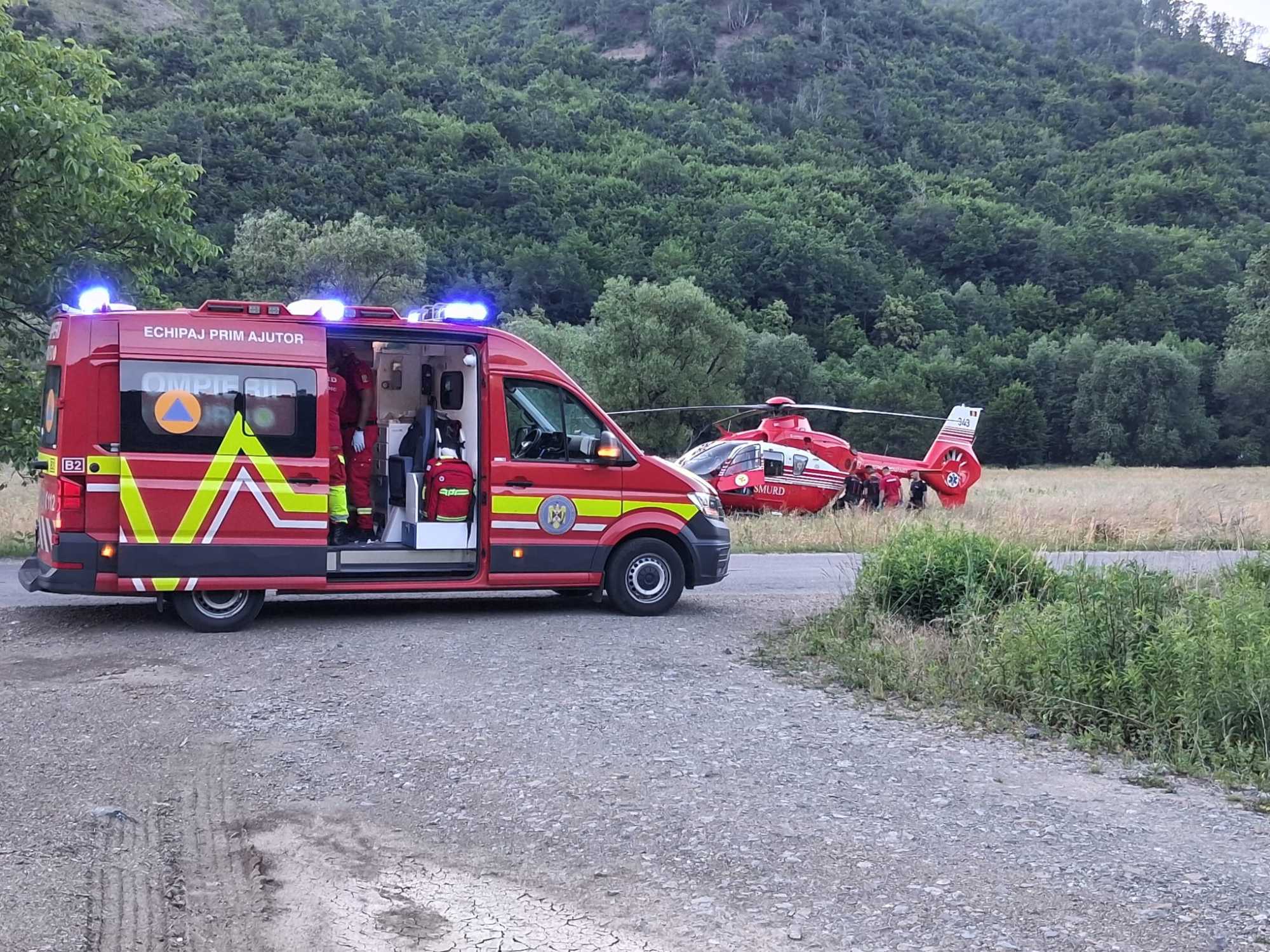 Súlyosan megsérült a gyermek. | Fotó: actualdecluj.ro