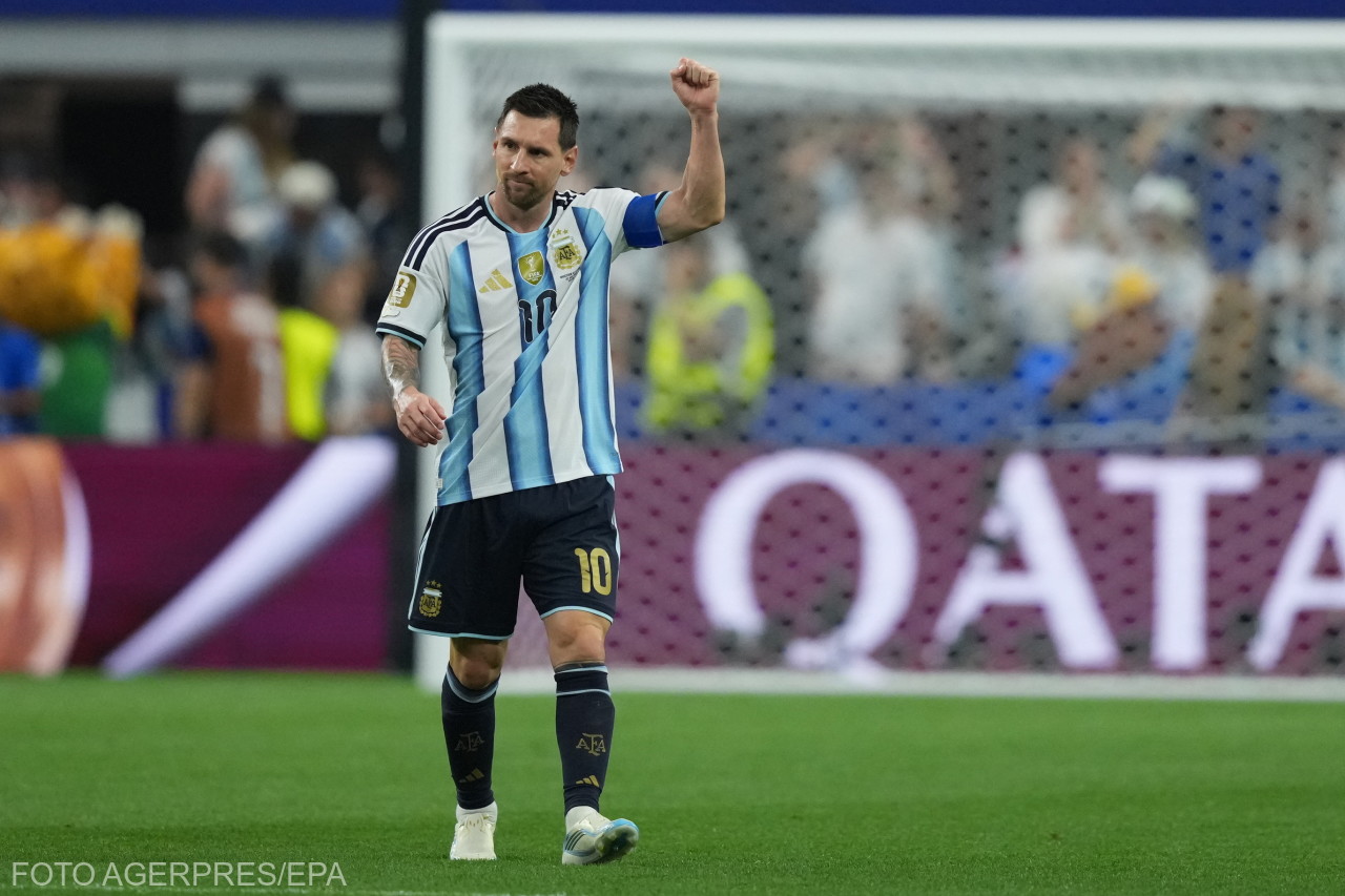 Messi rekordot döntött az osztrákok elleni vb-meccsen | Fotó: Agerpres/EPA
