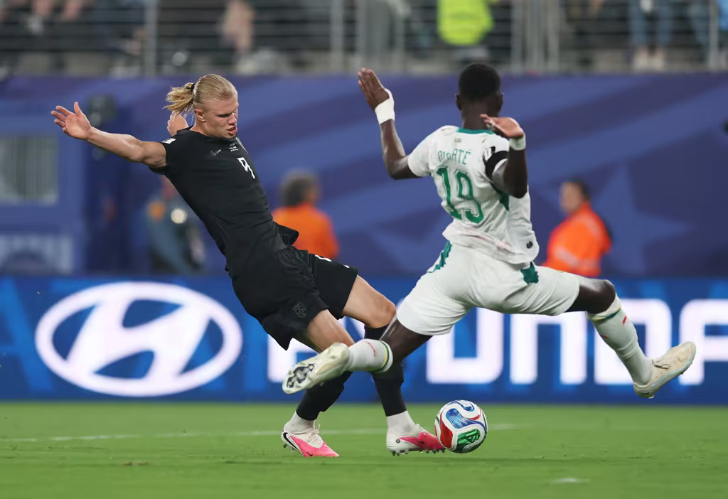 Erling Haaland két egymást követőe vb-meccsen duplázott. | Fotó. fifa.com
