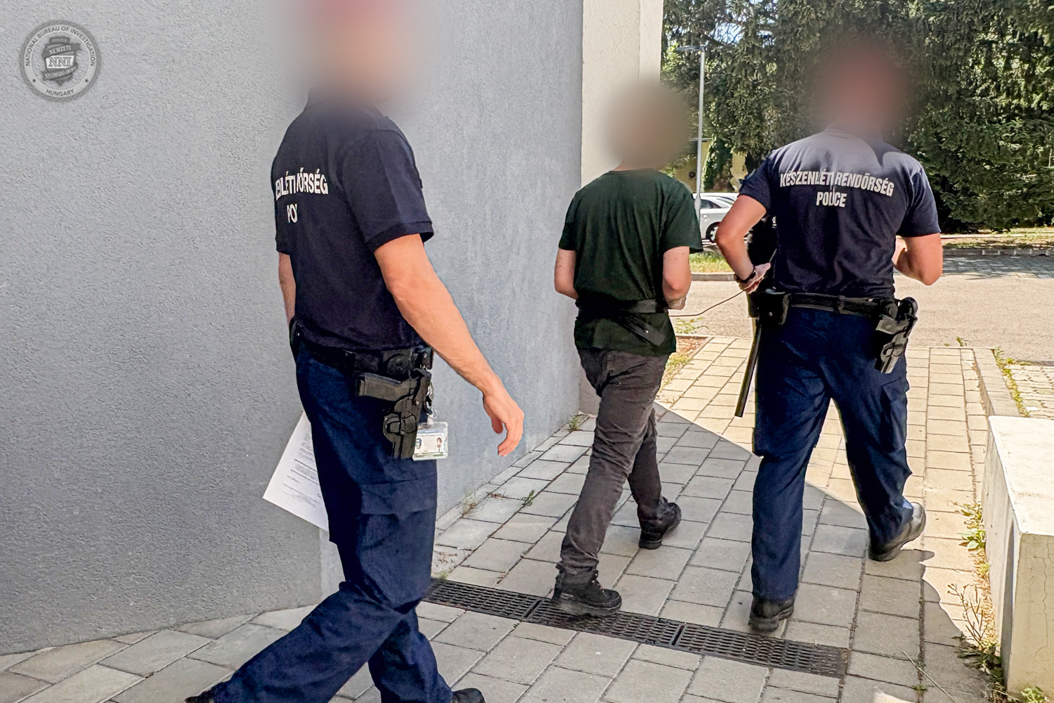 Letartóztatták | Fotó: police.hu