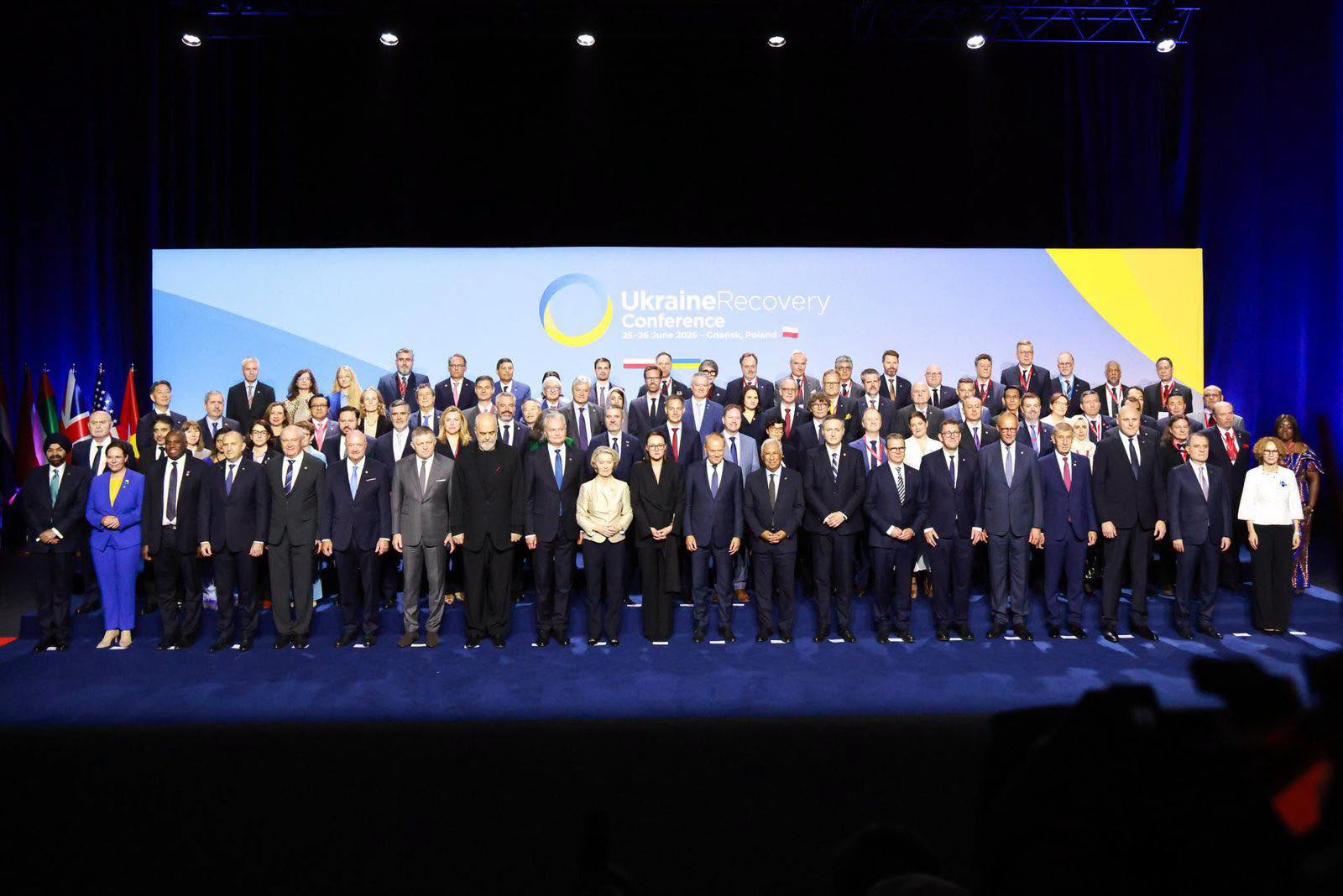 Az Ukrajnát támogató országok vezetői vesznek részt a konferencián. | Fotó: Julija Szviridenko Facebook-oldala