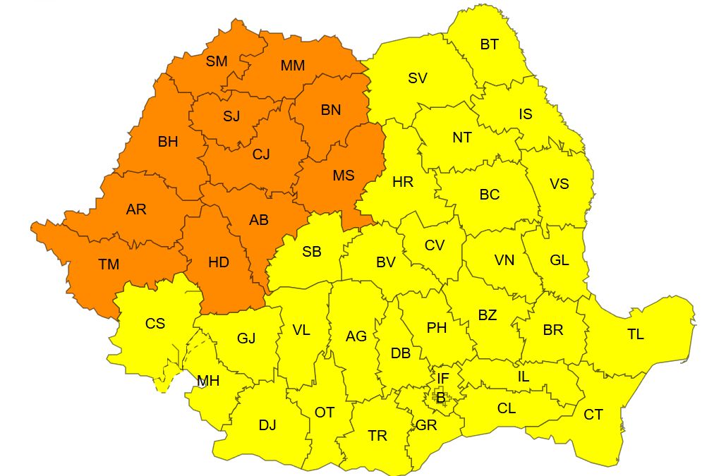 Pénteken fokozódik a hőség, már Székelyföldet is érinti.