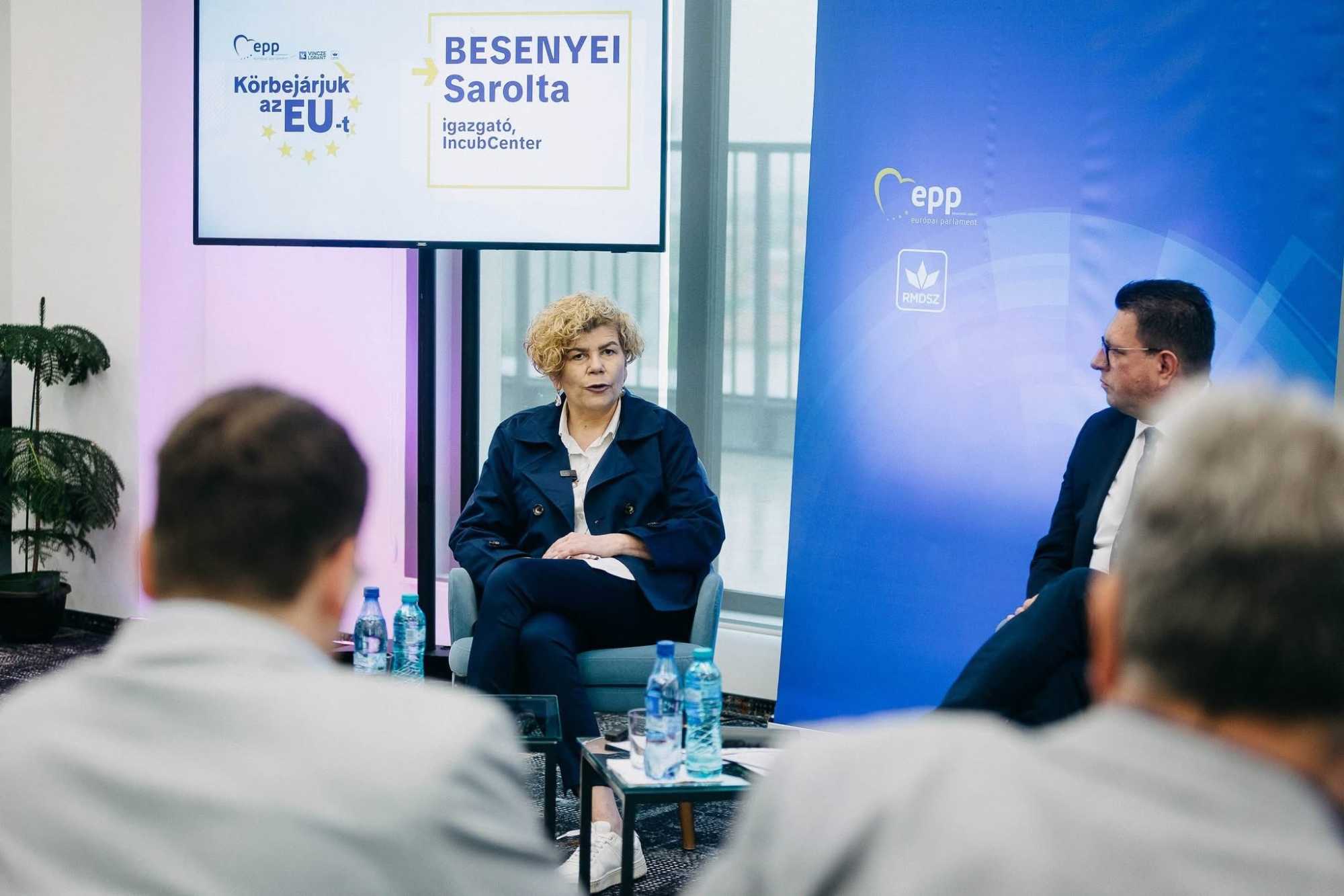 Besenyei Sarolta az IncubCenter igazgatója | Fotó: Facebook