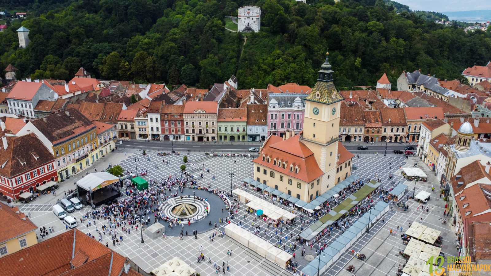 Brassó Tanács tere | Fotó: Brassói Magyar Napok
