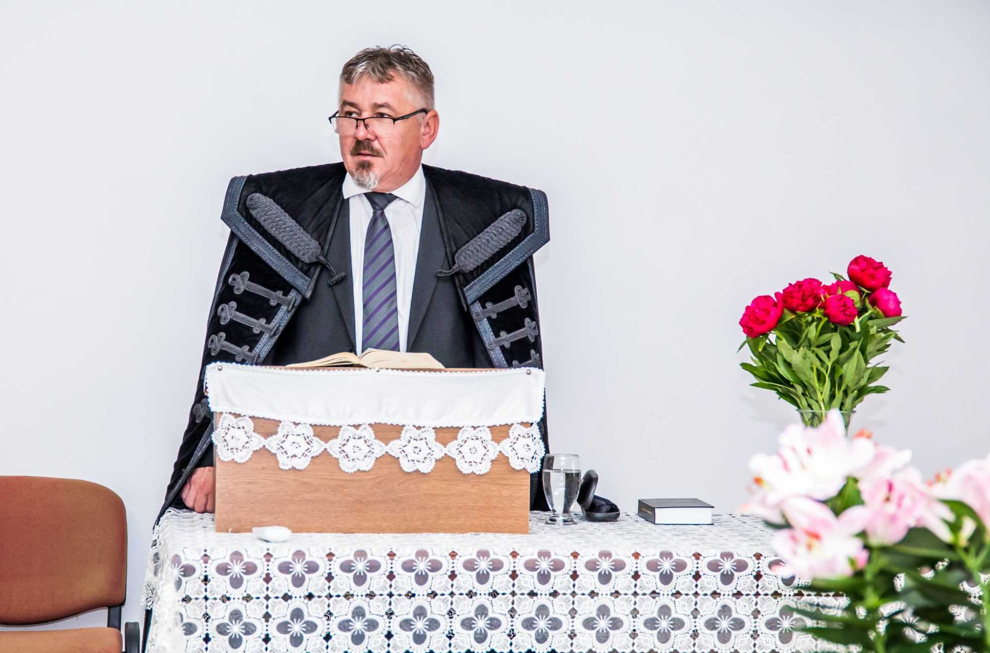 Nagy Mihály kisdobai lelkész | A szerző felvétele