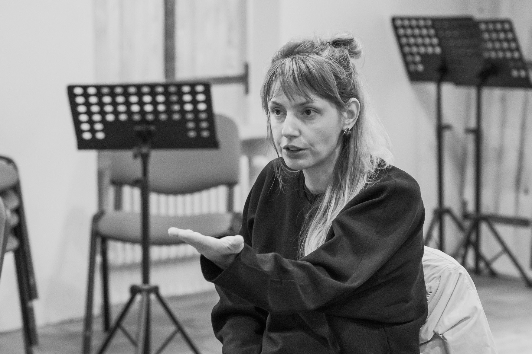 Porogi Dorka rendező | Fotó: a Kolozsvári Magyar Opera Facebook-oldala